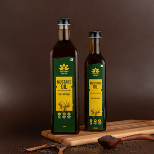 Wood Pressed Mustard Oil