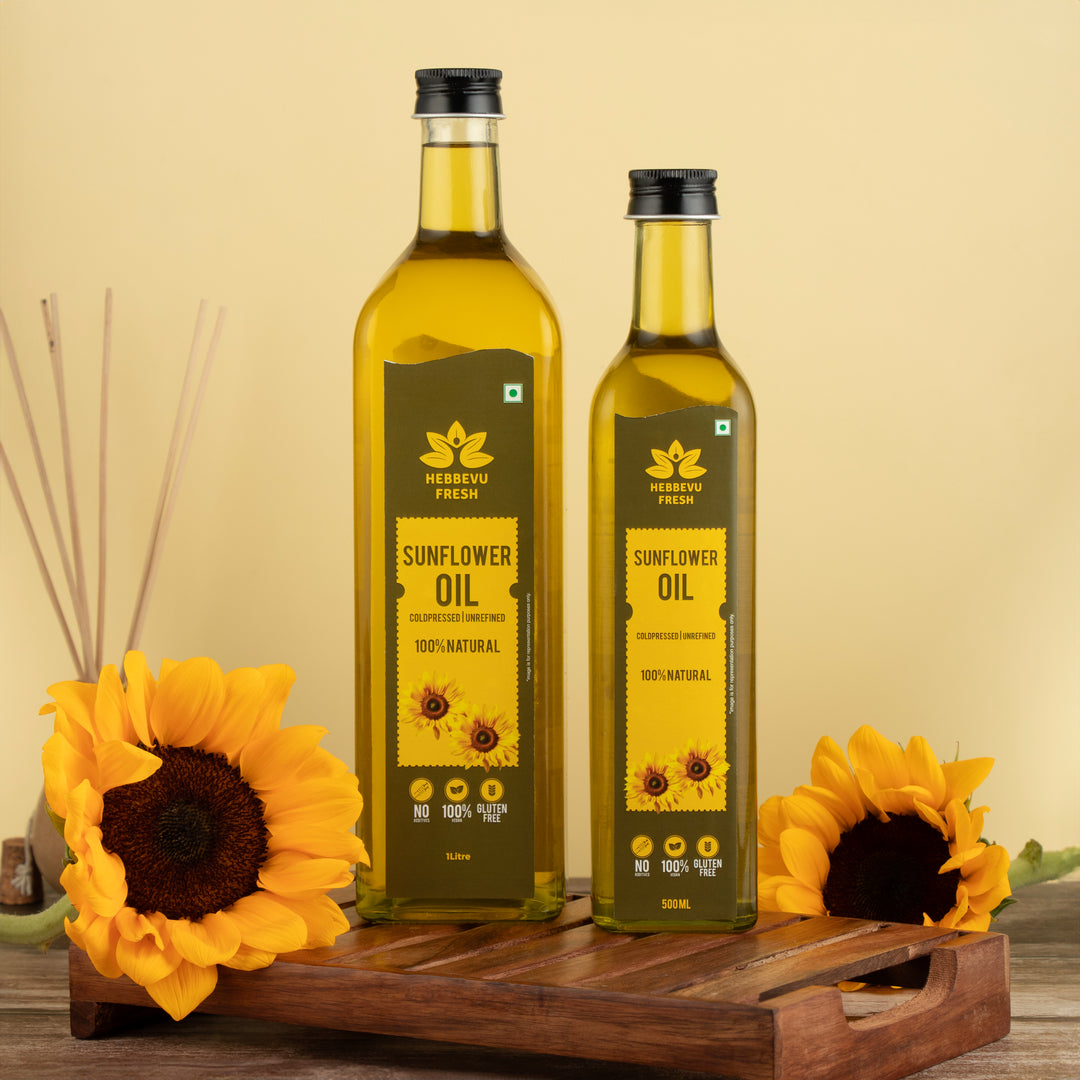 Wood Pressed Sunflower Oil