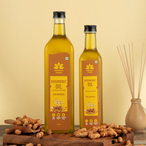 Wood Pressed Groundnut Oil