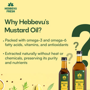 Wood Pressed Mustard Oil