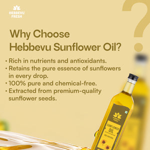 Wood Pressed Sunflower Oil